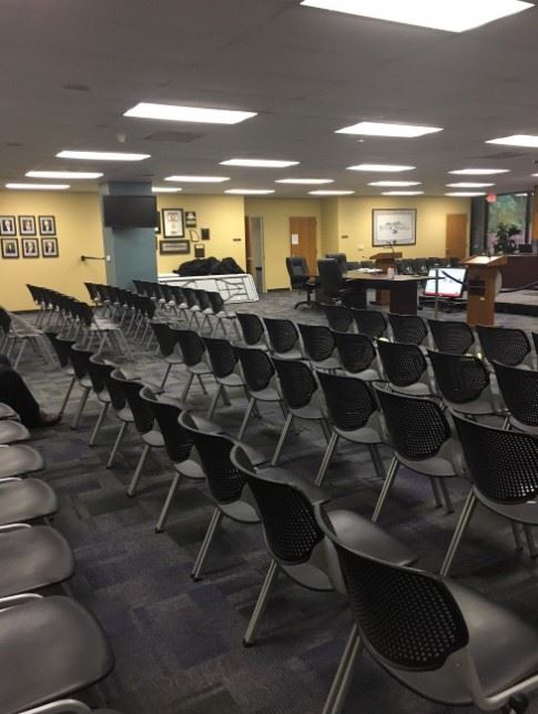 Inside Sandy Springs Municipal Court