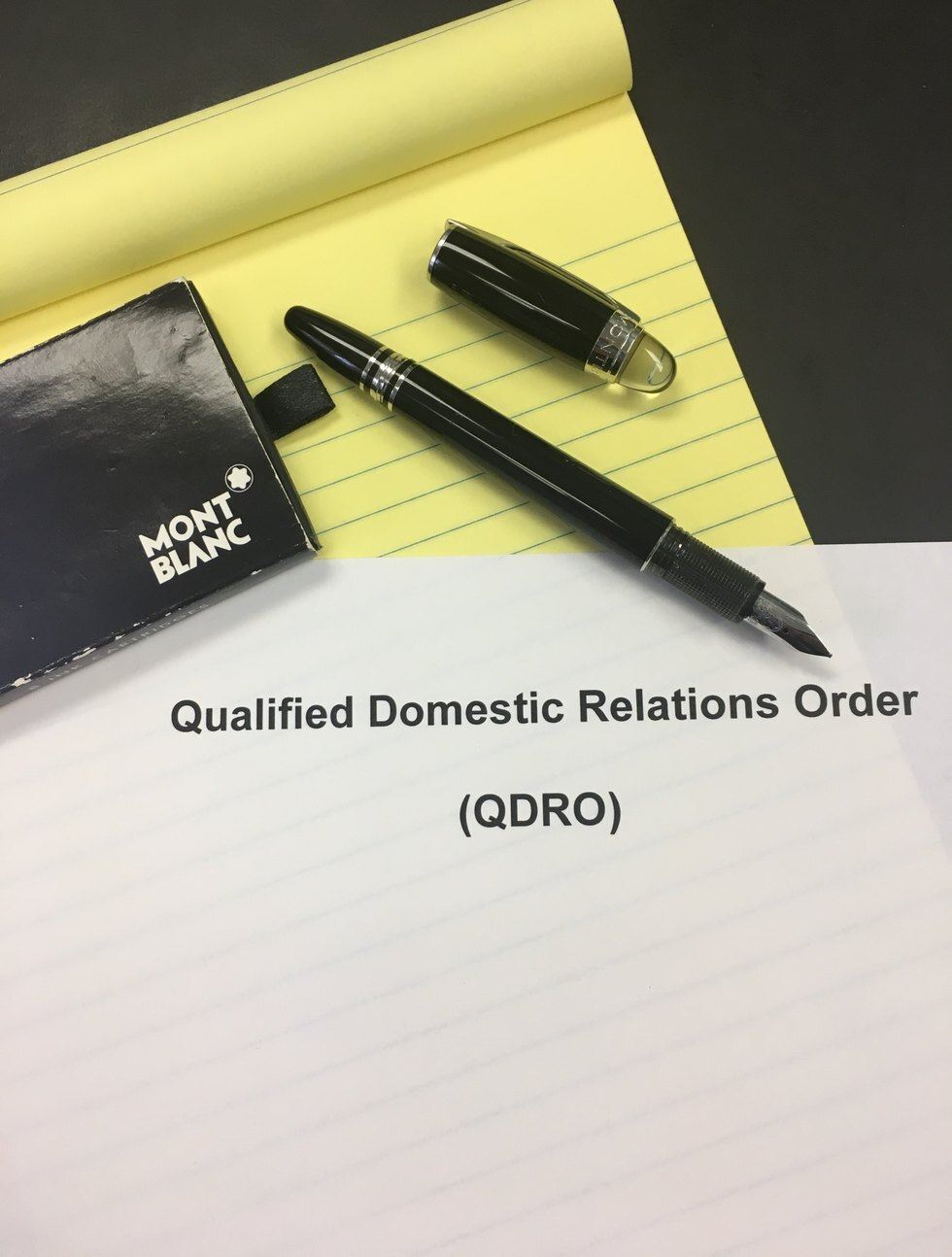 Qualified Domestic Relations Order Document